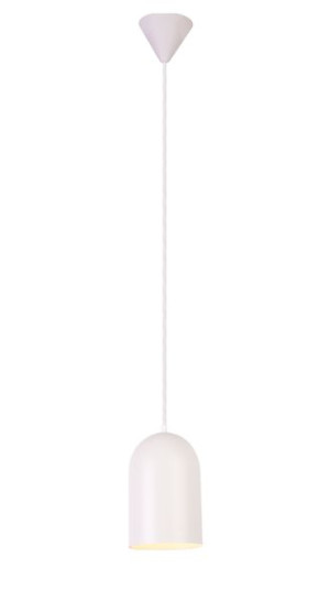 Oss Lampa Wisząca 1x40w E27 Biały