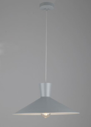 Elista Lampa Wisząca 1x60w E27 Szary