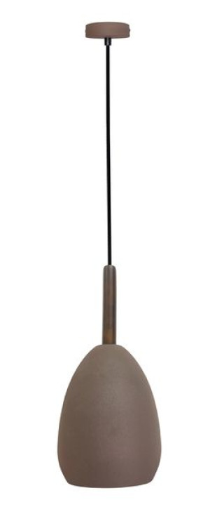 Flen Lampa Wisząca 1x40w E27 Brązowy