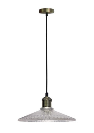 Chester Lampa Wisząca 1x40w E27 Bezbarwny, Patyna