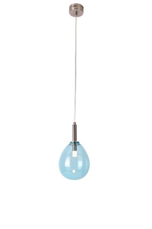 Lukka Lampa Wisząca 1x6w Led Niebieski