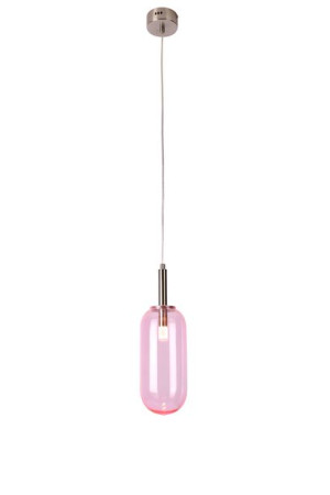 Fiuggi Lampa Wisząca 1x6w Led Różowy