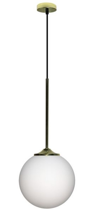 Glasgow Lampa Wisząca 1x40w E27 Złoty