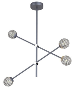 Paksos Zwis 4xmax 5w G9 Led Szary
