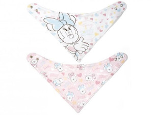 Lulabi - Apaszka Bawełniana, Myszka Minnie, 4m+, 2 szt