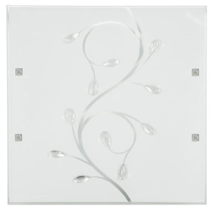 Fontana Plafon 30x30 1x60w E27 Kryształki