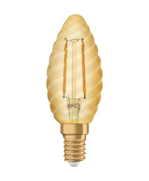 Żarówka Led E14 1,5w 120lm 2400k Vintage Bw12 Świeca Osram