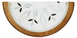 Rustica Plafon 0,5 Drewno Standard 1x60 W E27 Dąb