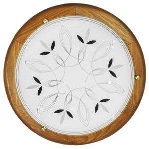Rustica Plafon 40 Drewno Standard 2x60w E27 Dąb