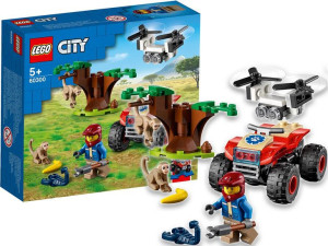 LEGO City Quad ratowników dzikich zwierząt 60300