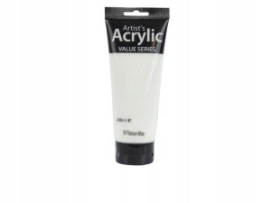 Farba akrylowa Phoenix 200 ml biała Titanium White