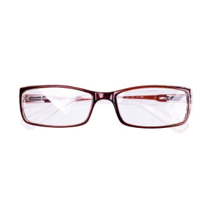 Okulary FLEX korekcyjne klasyczne +2,5, OK-FLX-BRAZ+2,5