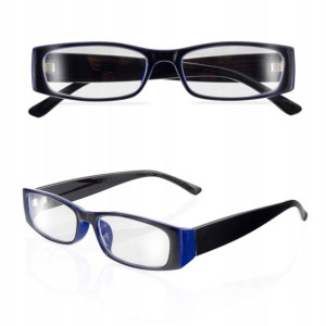 Okulary YOUNG modne kolory korekcyjne +2,5, OK-YNG-NBK+2,5