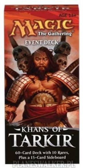 Event Deck biało-czarna talia Khans of Tarkir