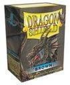 Protektory Brązowe 100 szt Dragon Shield koszulki MtG