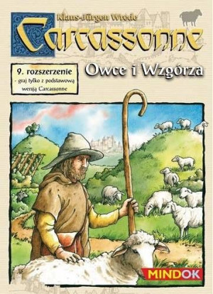 CARCASSONNE Owce i wzgórza STARA EDYCJA DODATEK Gra