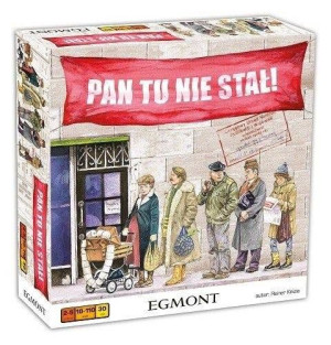 PAN TU NIE STAŁ! Gra planszowa kolejka w PRL