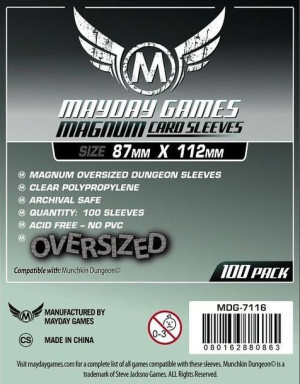 MAYDAY Koszulki 87x112mm Magnum Oversized 100 szt [7116]