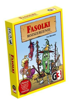FASOLKI ROZSZERZENIE Gra planszowa G3 karciana 4w1