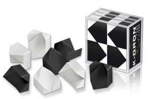 K-Dron Łamacz głów czarno-biały Łamigłówka puzzle