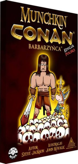 MUNCHKIN Conan Barbarzyńca DODATEK DO FANTASY gra