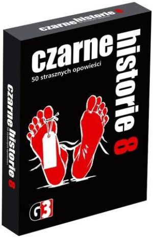 CZARNE HISTORIE 8 Gra karciana Bestseller kryminał