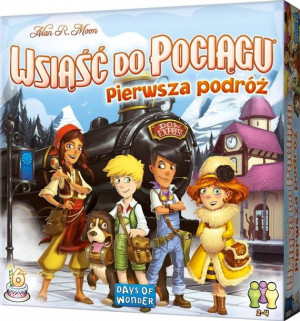 WSIĄŚĆ DO POCIĄGU JUNIOR Pierwsza Podróż Gra: 6+