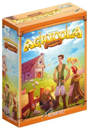 AGRICOLA podstawa RODZINNA EDYCJA PL Gra planszowa