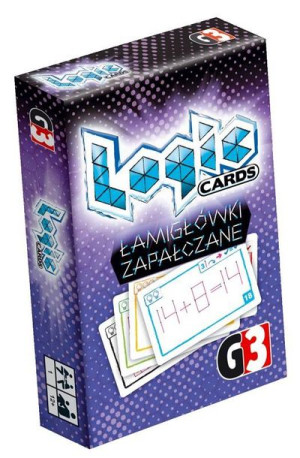 Łamigłówki zapałczane (53 zagadki) Gra Logic Cards