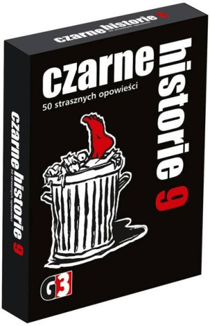 CZARNE HISTORIE 9 gra planszowa karciana kryminał