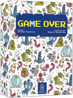 GAME OVER gra planszowa karciana ZOSTAŃ BOHATEREM