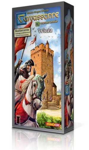 CARCASSONNE WIEŻA gra planszowa DUŻE ROZSZERZENIE