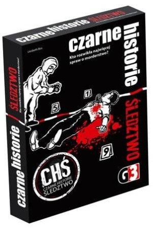 Czarne Historie 2018 Śledztwo DUŻA GRA PLANSZOWA