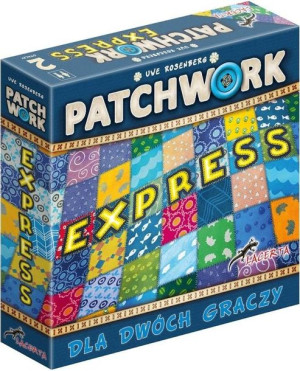 PATCHWORK EXPRESS gra planszowa WIĘKSZA EDYCJA 6+