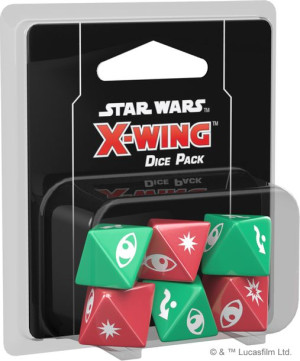 Star Wars X-Wing Komplet kości gra figurkowa kostki