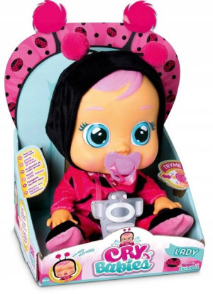 CRY BABIES Płacząca LALKA BOBAS LADY Crybabies