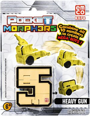 Pocket Morphers Figurka Nr 5 Armata Cyfra