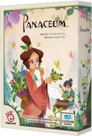 PANACEUM gra planszowa karciana rodzinna Lucrum