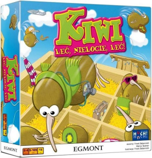 KIWI LEĆ NIELOCIE LEĆ Zręcznościowa GRA PLANSZOWA