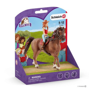 Schleich 5w1 42514 Horse Club Hannah I Cayenne
