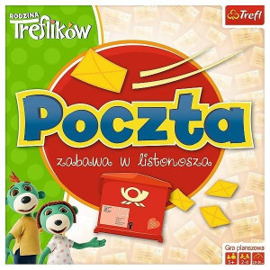 POCZTA Gra planszowa Rodzina Treflików Listonosz 5+