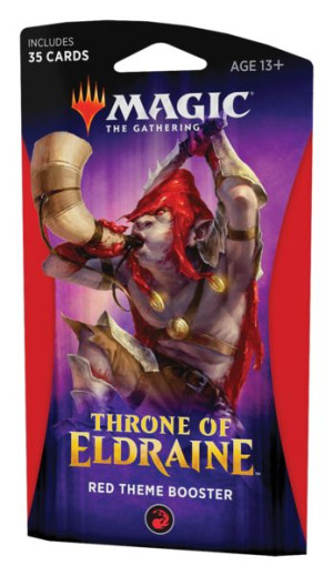 Booster Theme czerwony 35 kart Throne of Eldraine