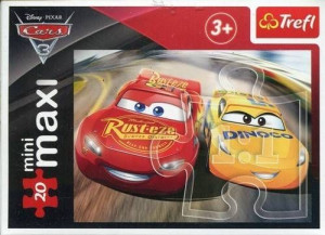 Puzzle Mini Maxi Cars Auta Zygzak Mqueen Trefl 20 El 10132