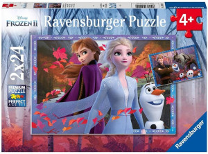 FROZEN 2 PUZZLE 2x24 Kraina Lodu 50109 RAVENSBURGER