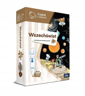Czytaj z Albikiem PUZZLE WSZECHŚWIAT INTERAKTYWNE