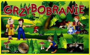 GRZYBOBRANIE gra planszowa rodzinna ADAMIGO klasyk