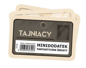 TAJNIACY Fantastyczne światy gra planszowa DODATEK