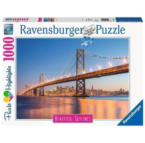PUZZLE 1000 Ravensburger 140831 MOST SAN FRANCISCO USA