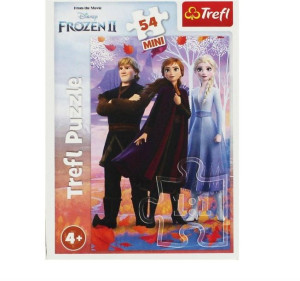 PUZZLE 19637 FROZEN Anna Elsa Trefl Mini 54 ELEMENTÓW Kristoff