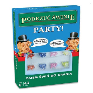 PODRZUĆ ŚWINIE PARTY gra planszowa świńska świnki